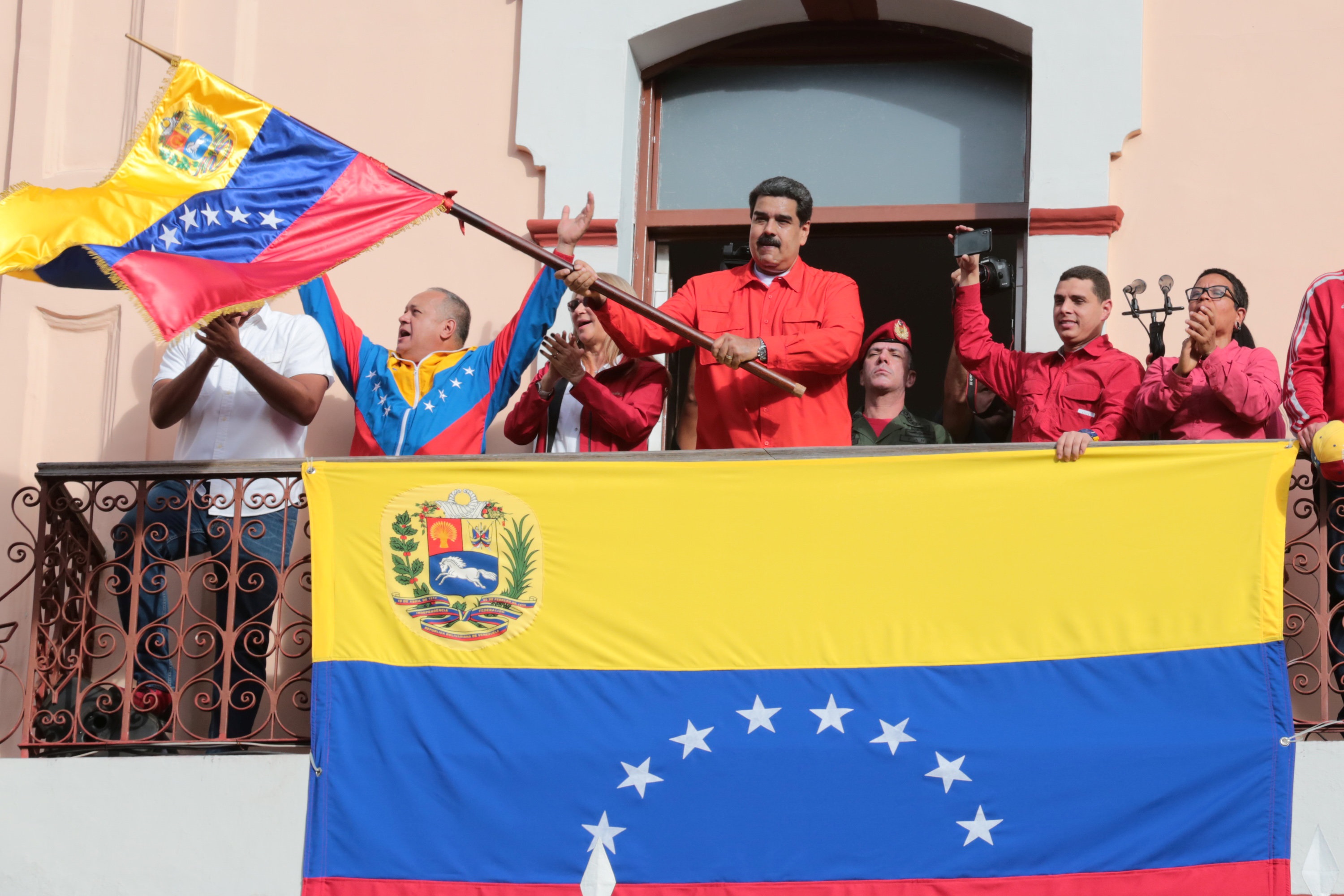 Nicolás Maduro, relaciones con Estados Unidos, 23 de enero de 2019