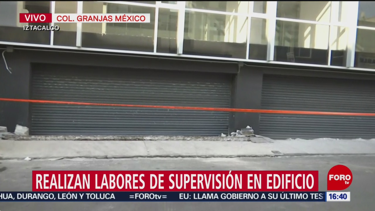 El edificio en la calle Avena, colonia Granjas México, que se hundió, estaba siendo remodelado y nivelado; autoridades revisan documentos y permisos