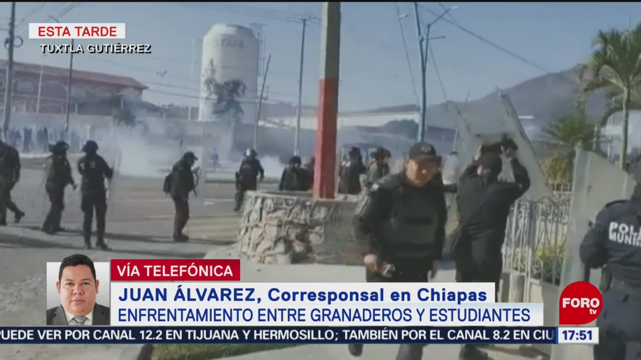 Normalistas de Chiapas demandan pago de becas