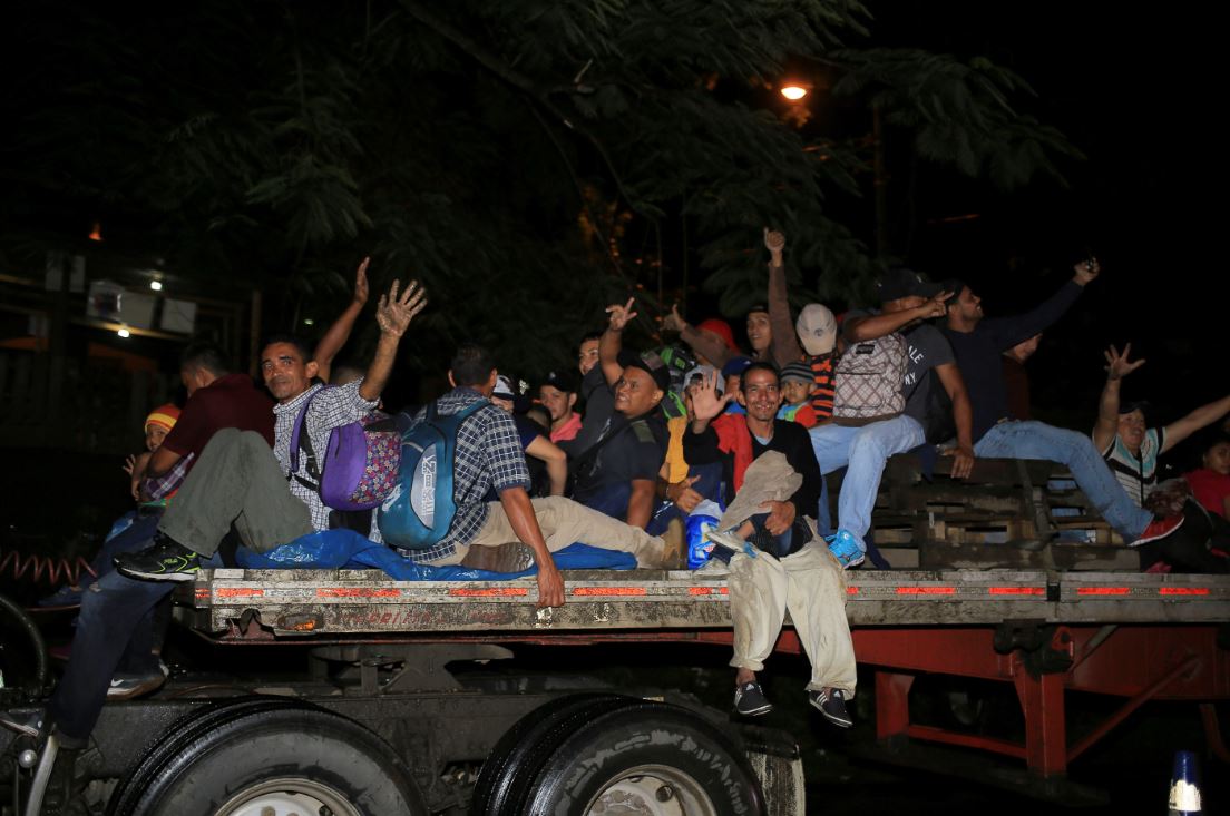 Capturan a organizador de nueva caravana de migrantes hondureños