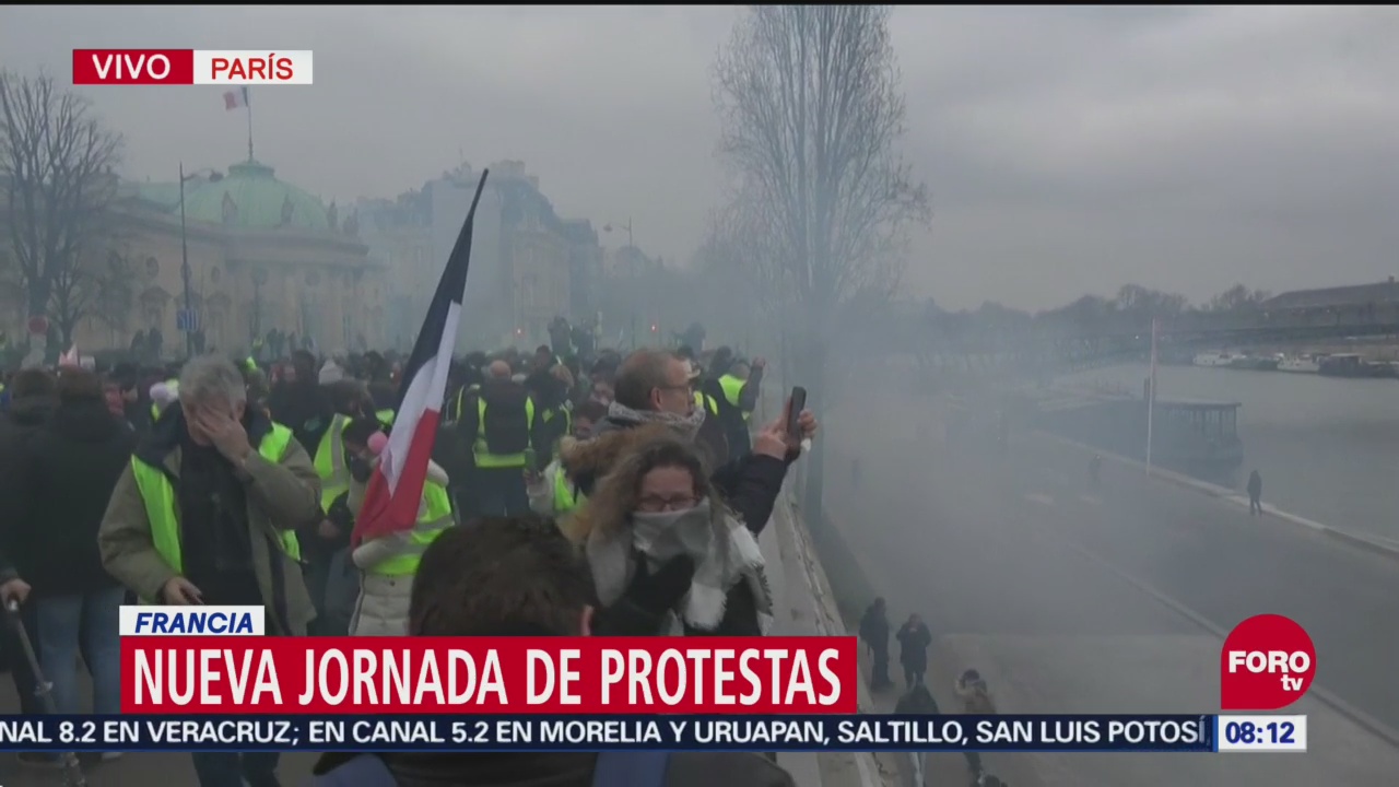 Nueva Jornada de Protestas en Francia