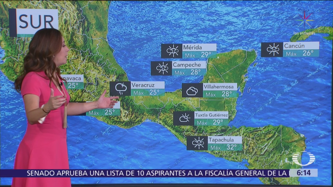 Nuevo frente frío causará lluvias en gran parte de México