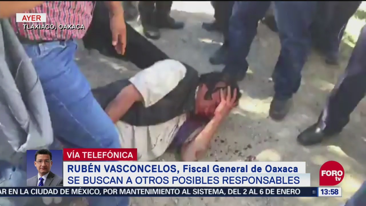 Oaxaca pide justicia por homicidio de edil y síndico de Tlaxiaco, dice fiscal