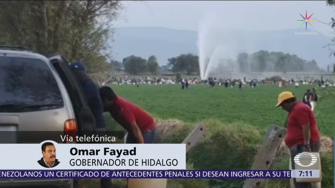 Omar Fayad aclara que gobiernos estatales no resguardan ductos de Pemex