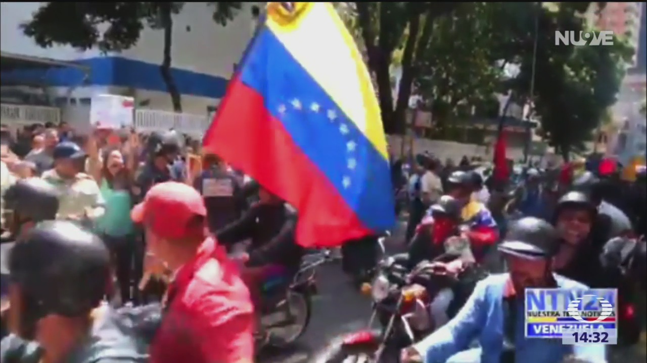 Foto: Opositores a Maduro protestan en Venezuela