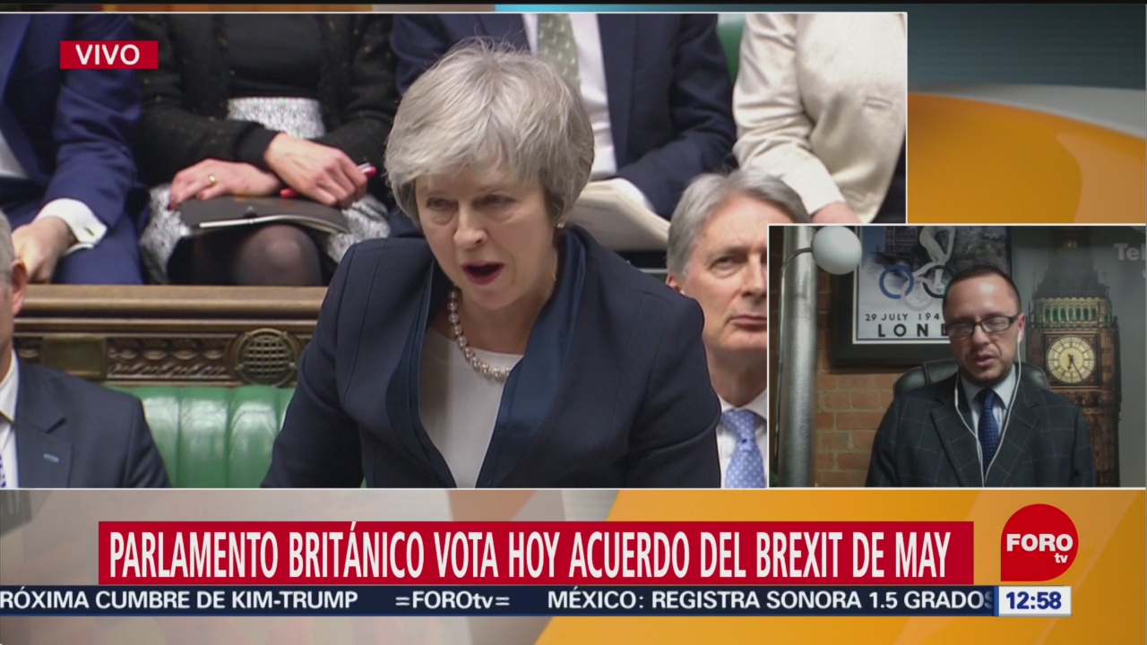 Parlamento británico vota acuerdo de May sobre el Brexit