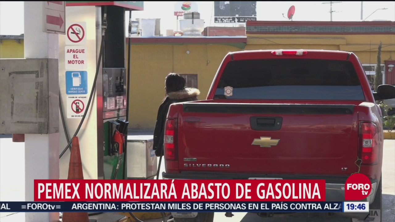 Pemex garantiza el abasto de gasolina en el país
