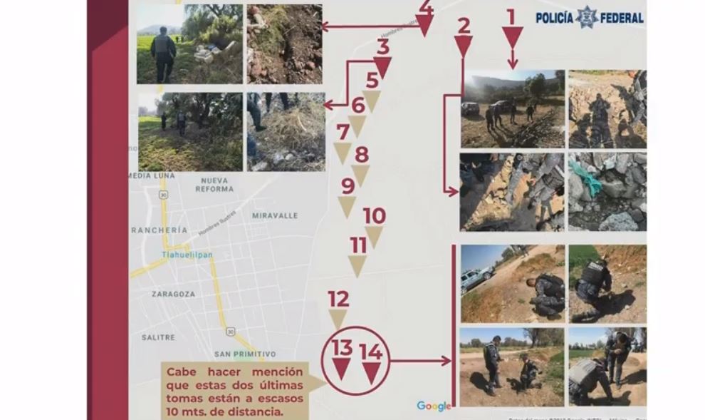 Foto: PF asegura 14 tomas clandestinas de alto riesgo en Tlahuelilpan, Hidalgo 25 enero 2019