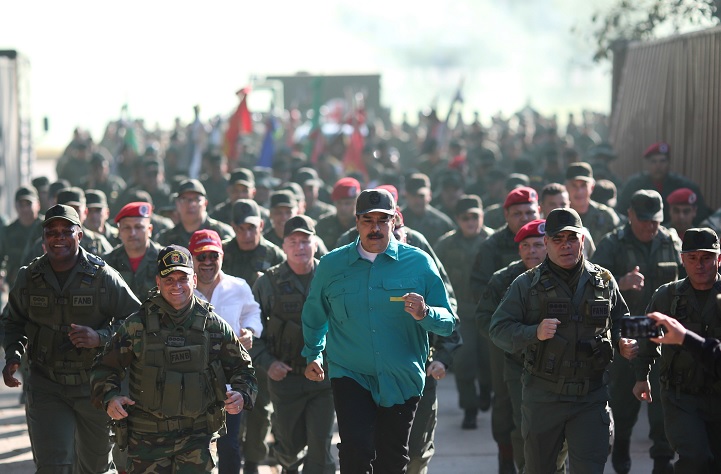 Maduro insta a militares estar alertas ante ‘golpe de Estado’
