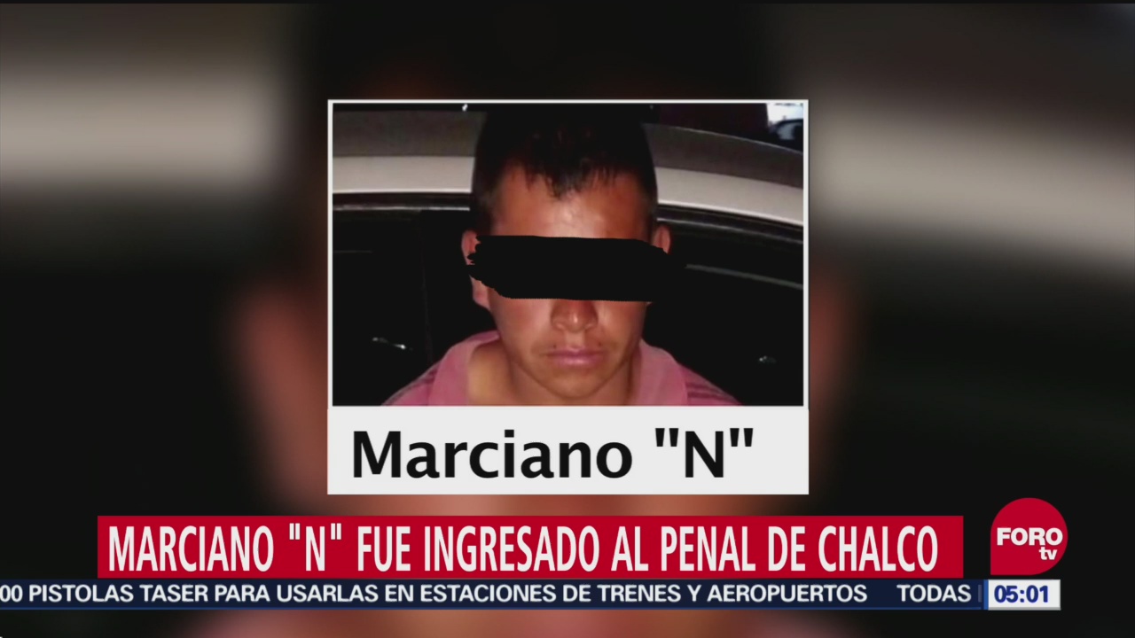 Presunto homicida de Camila ingresa a penal de Chalco