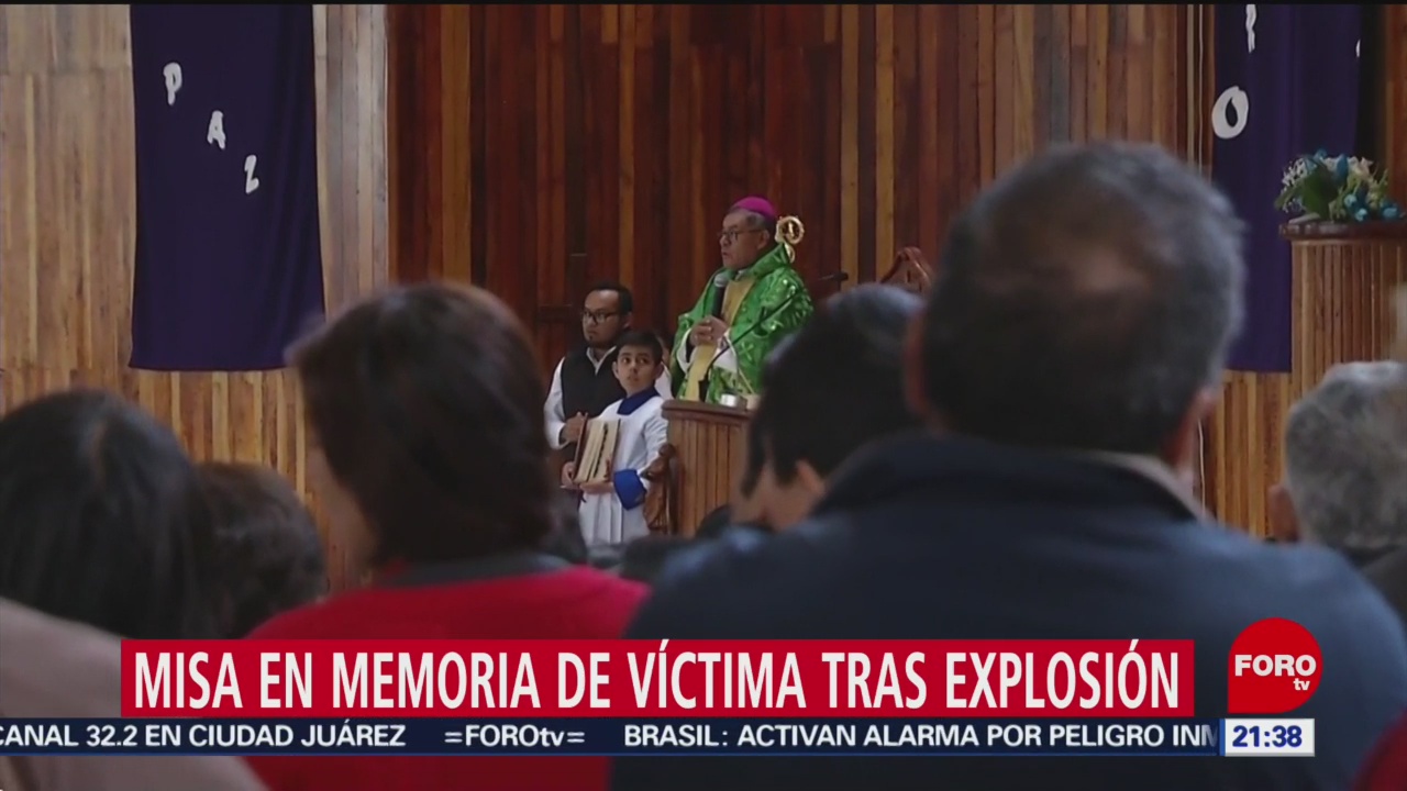 Foto: Realizan misa de cuerpo presente de víctima en Hidalgo, 27enero 2019