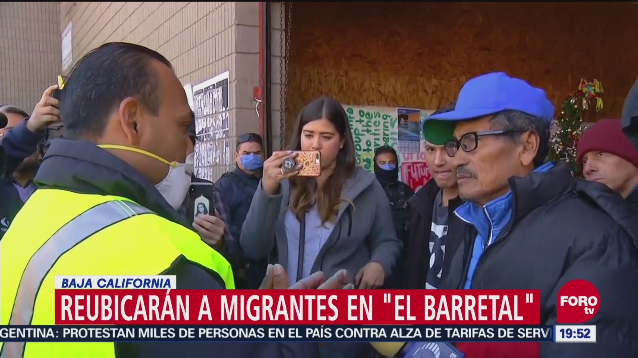 Reubicarán a migrantes en ‘El Barretal’, Baja California