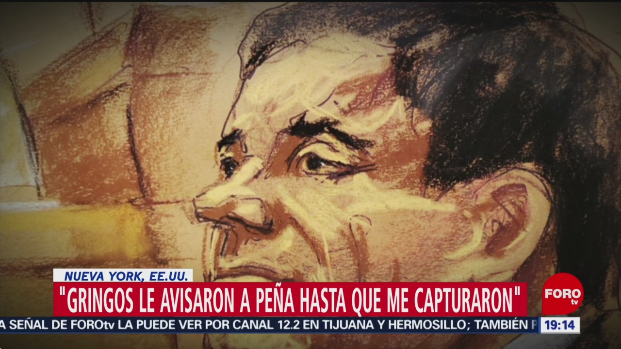 Foto: último día juicio ‘El Chapo’ 24 de enero 2019