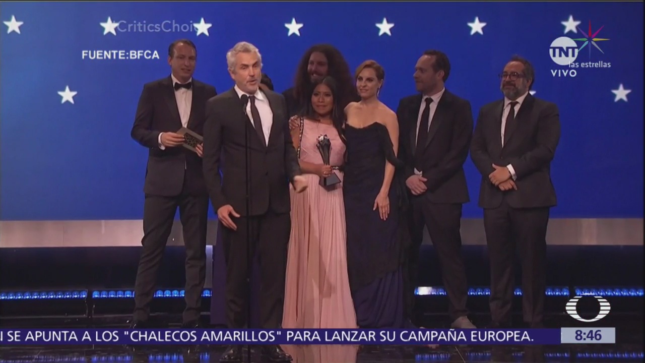 ‘Roma’ de Alfonso Cuarón gana cuatro Critic’s Choice Awards