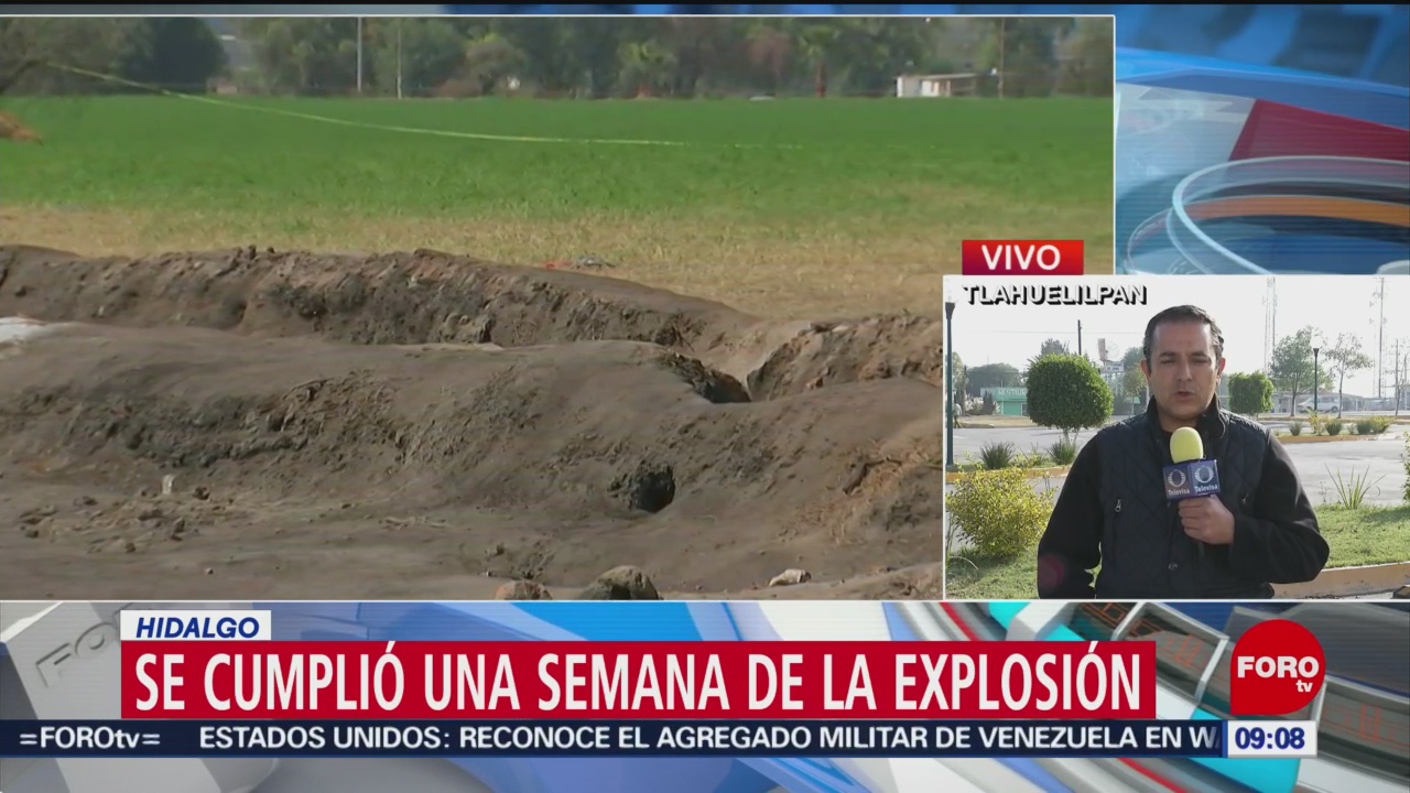 Foto:Se cumple una semana de la explosión en Tlahuelilpan, 27enero 2019