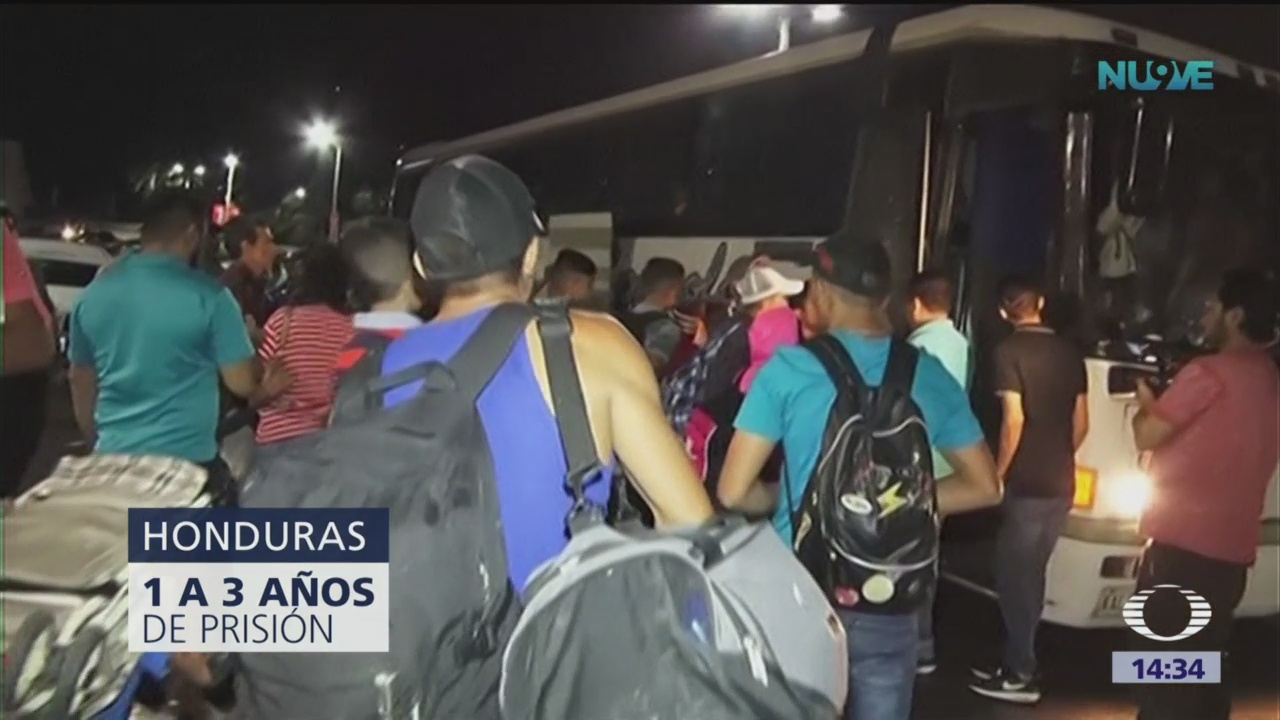 Se forma nueva caravana de migrantes en Honduras