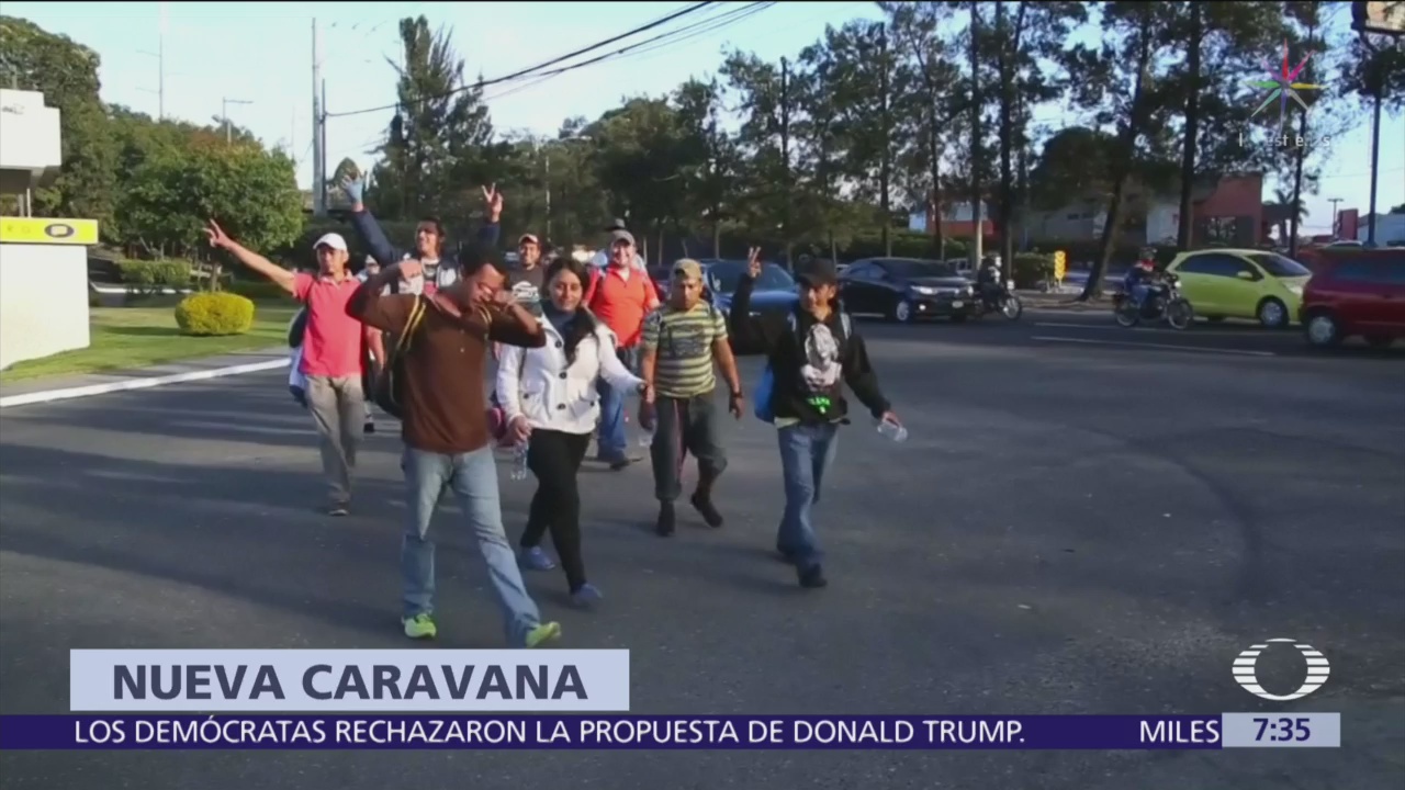 Segunda caravana migrante del 2019 sale de Honduras