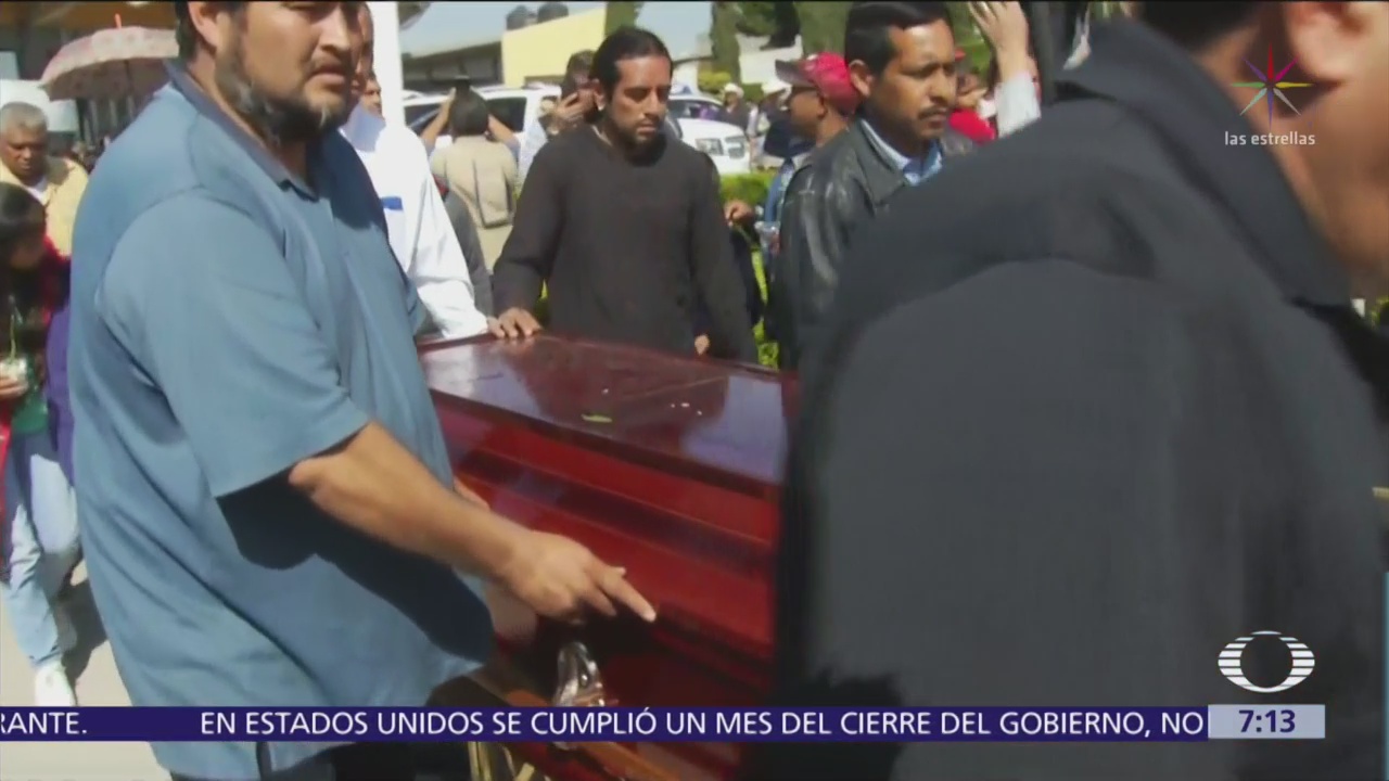 Sepultan a víctimas de la explosión en Tlahuelilpan, Hidalgo