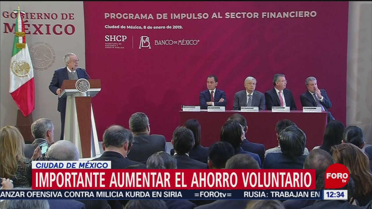 SHCP y Banxico presentan acciones para impulsar el sector financiero