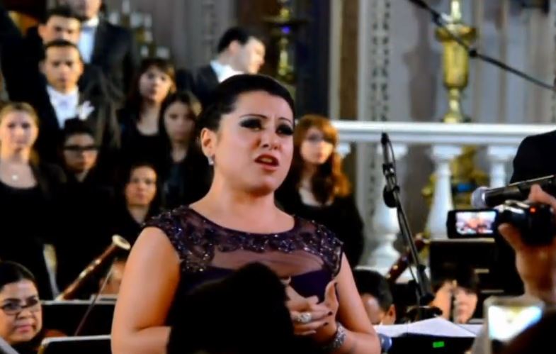 Foto: María Katzarava, soprano mexicana, triunfando en Scala de Milán