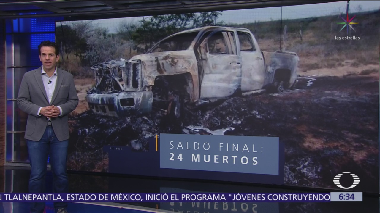 Suman 24 muertos por enfrentamiento en Miguel Alemán, Tamaulipas
