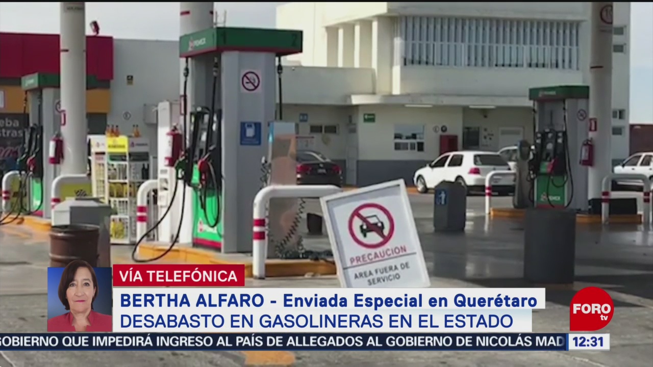 Suman 90 gasolineras cerradas por desabasto en Querétaro
