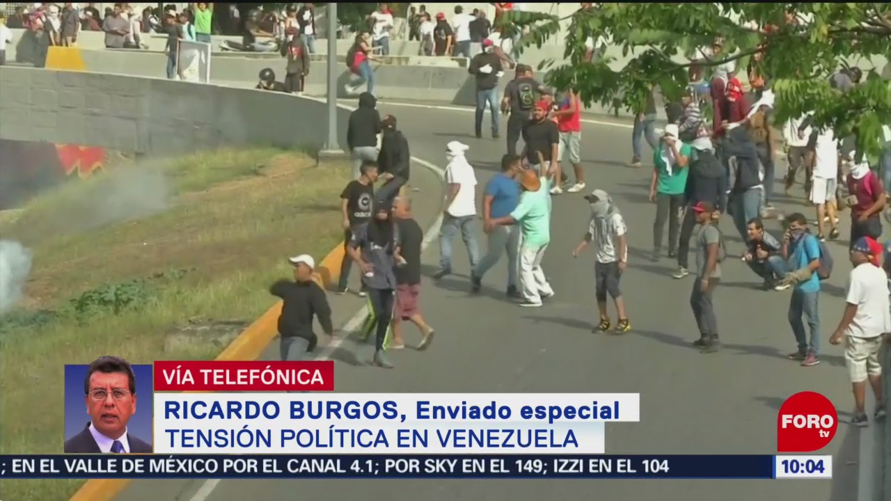 Tensión política en Venezuela