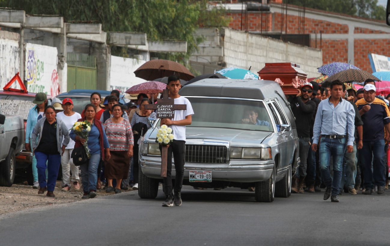 Familias viven su luto, a una semana de la explosión en Tlahuelilpan