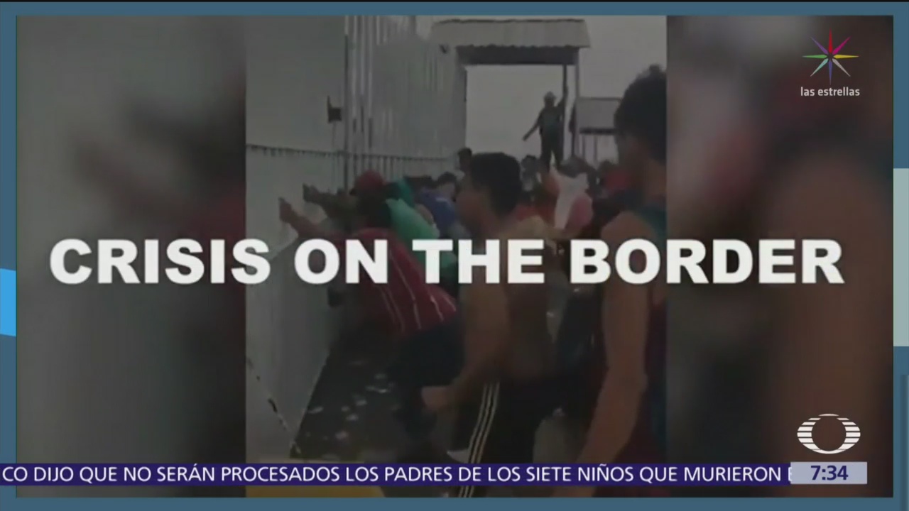 Trump hace propaganda en redes sociales por el muro fronterizo