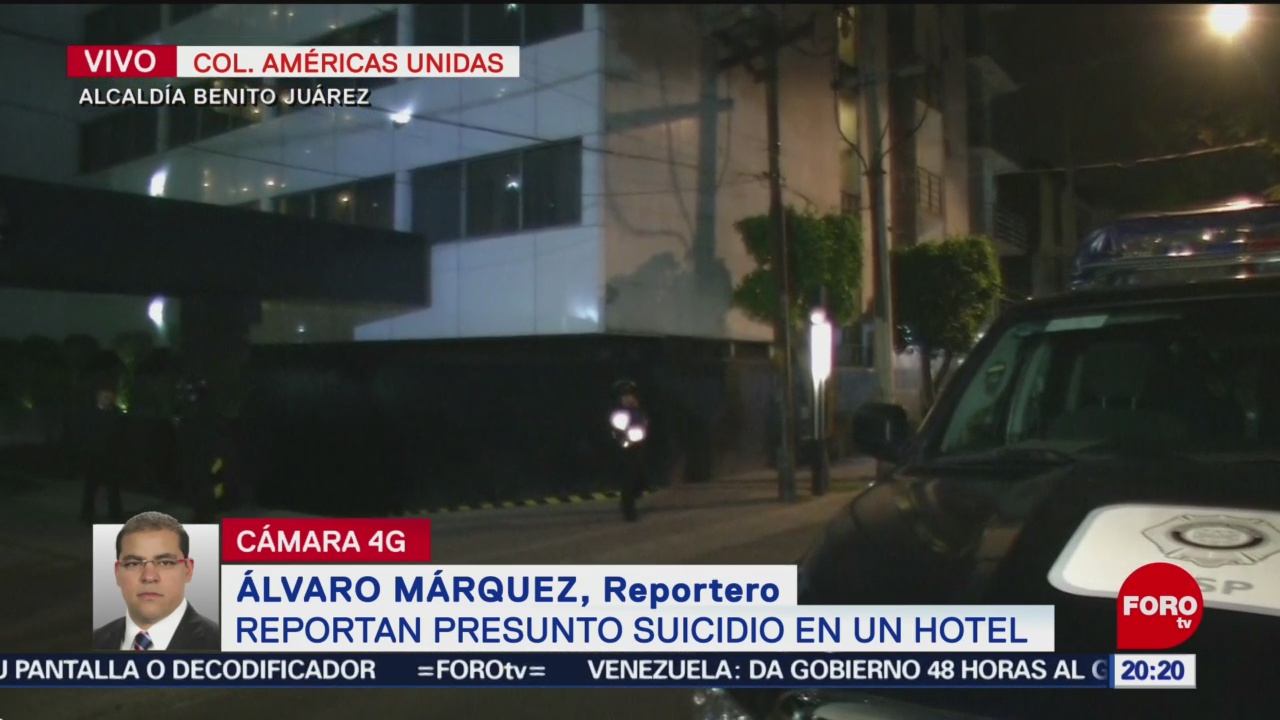Hombre Se Suicida Hotel Alcaldía Benito Juárez