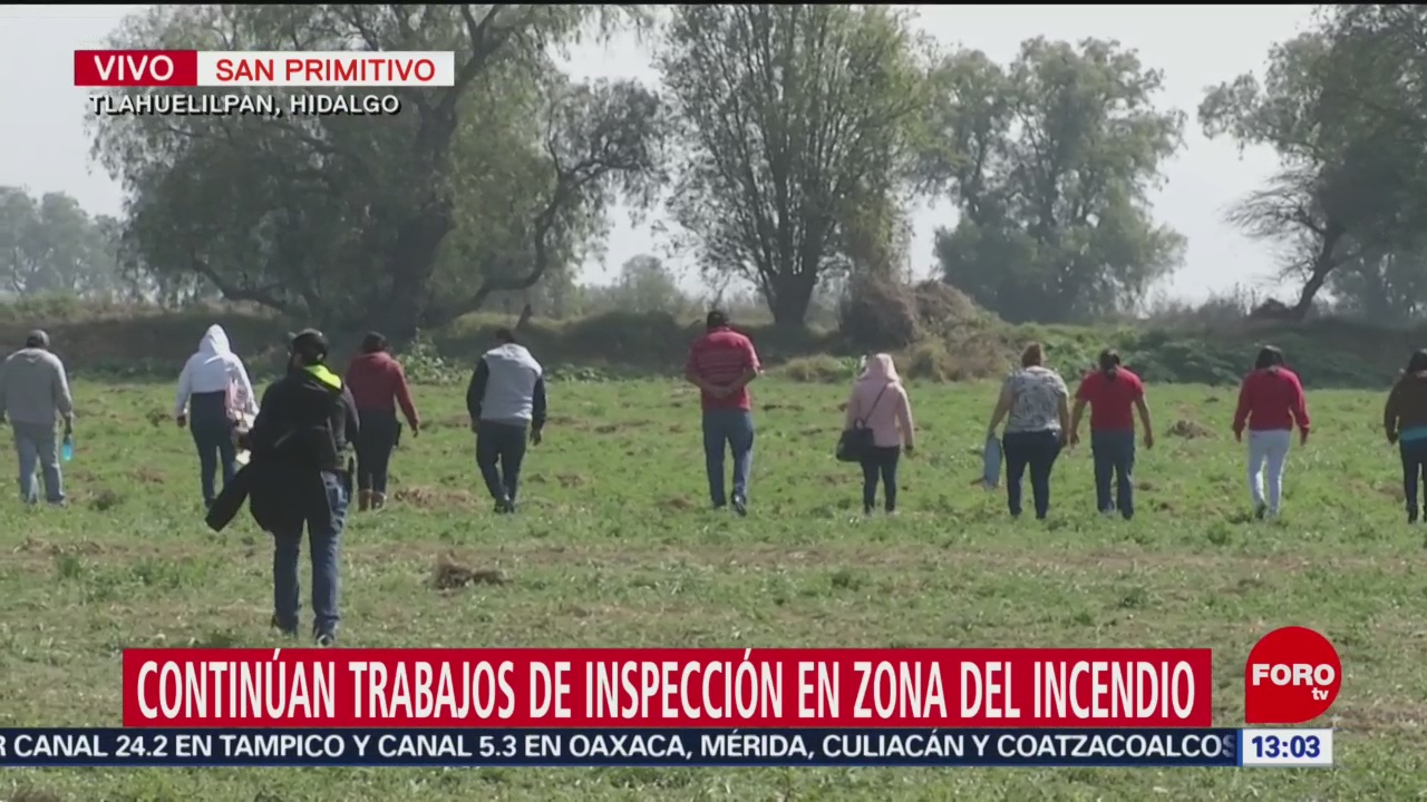 Vecinos colaboran en búsqueda de indicios en Hidalgo