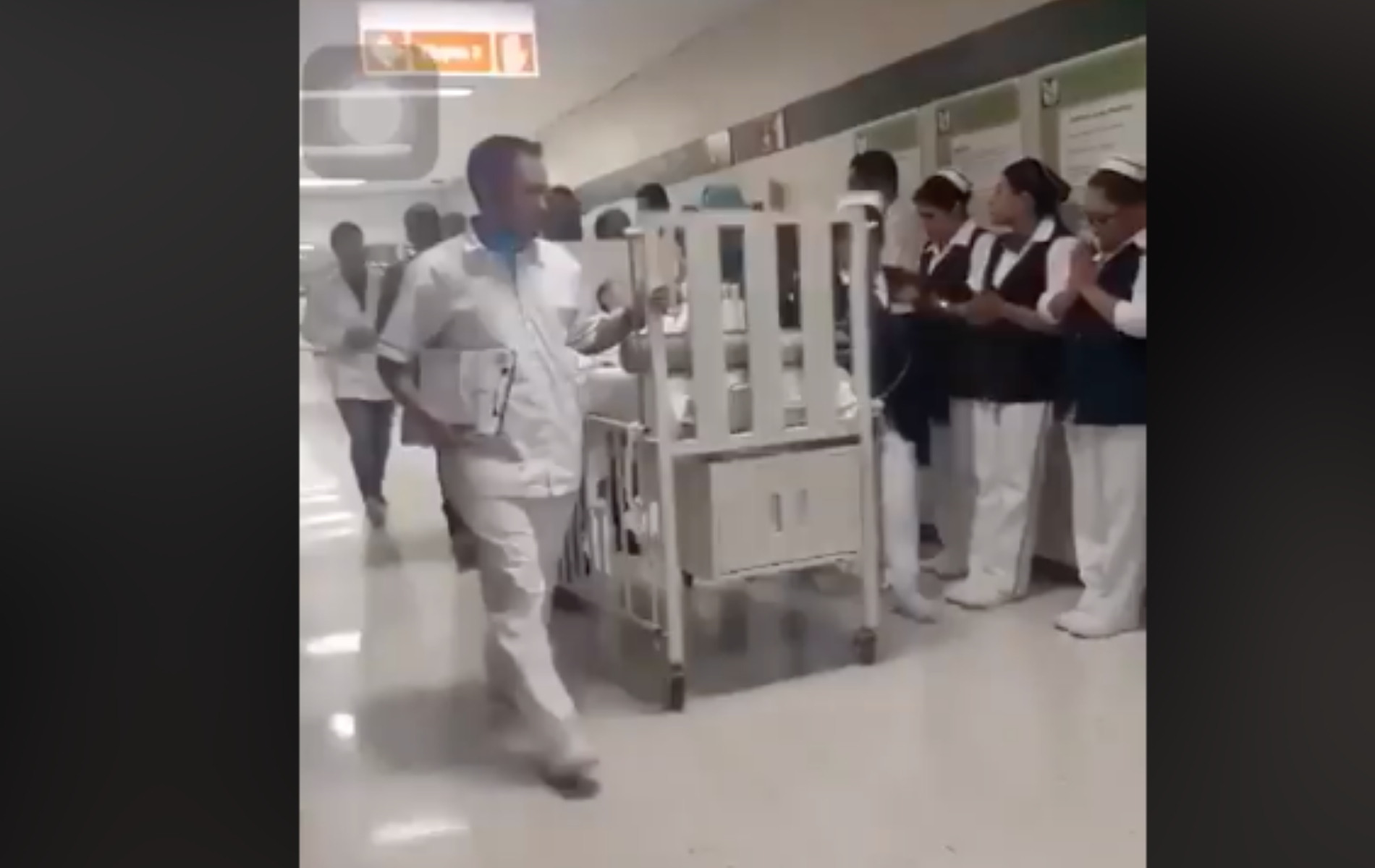 VIDEO: Honran a bebé que donará sus órganos en hospital de Nuevo León
