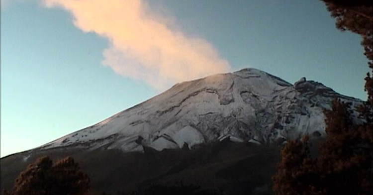 Volcán Popocatépetl registra 231 exhalaciones en 24 horas