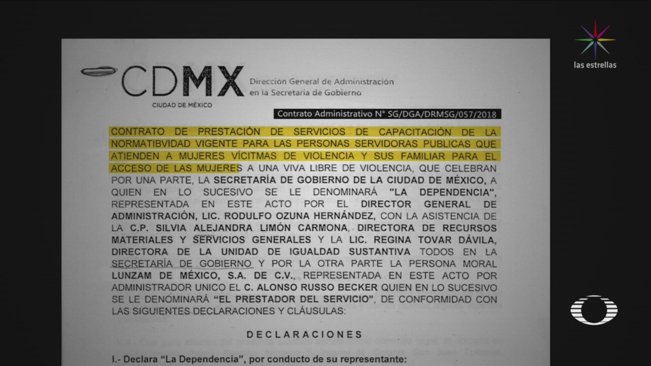 Foto: Administración Cdmx Contrató Empresas No Existen 11 Febrero 2019