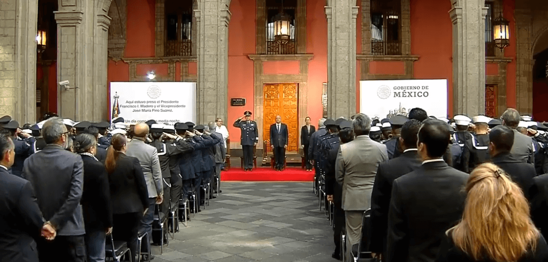 FOTO AMLO conmemora muerte de Francisco I. Madero cdmx 22 febrero 2019