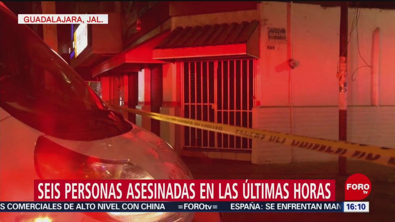 Foto: Asesinan a 6 personas en unas horas, en Jalisco
