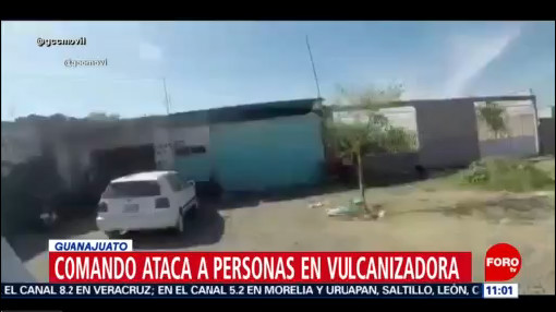 Atacan a personas en vulcanizadora en Valle de Santiago, Guanajuato