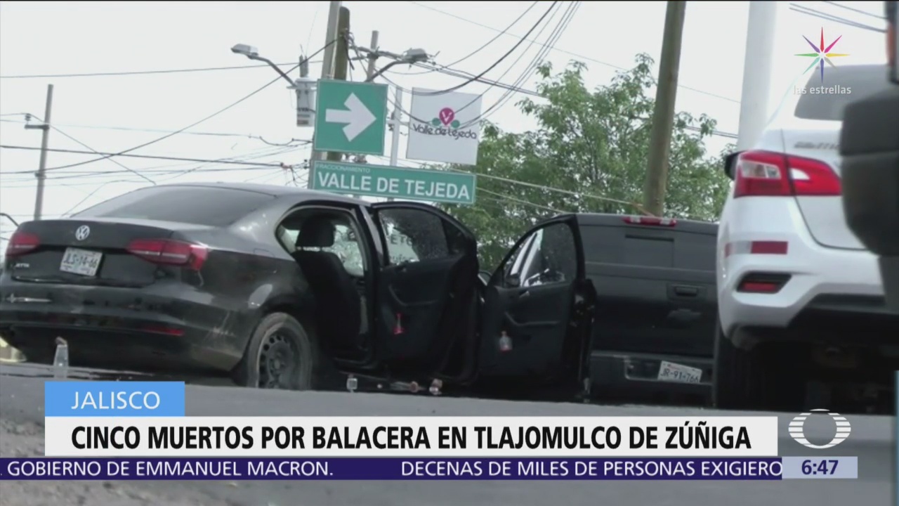 Atacan a tiros a agentes de la Fiscalía Jalisco en Tlajomulco
