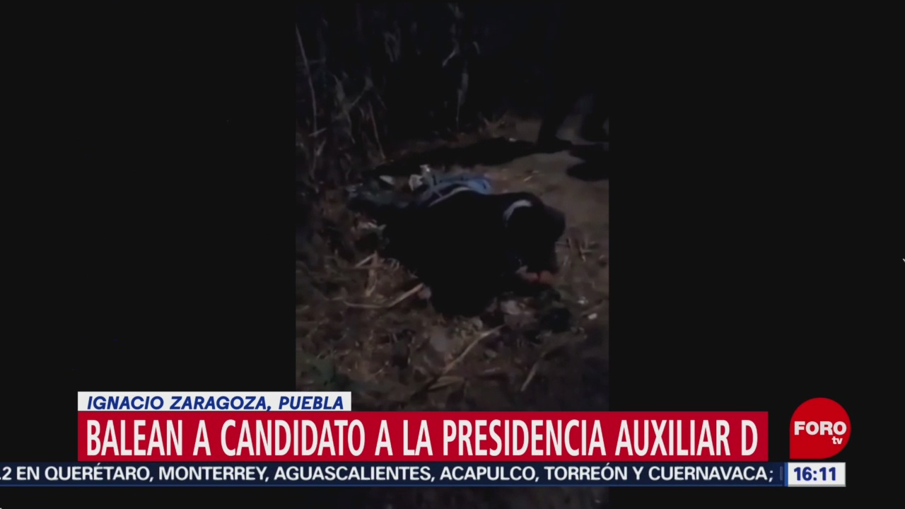 Foto: Balean a político en Puebla