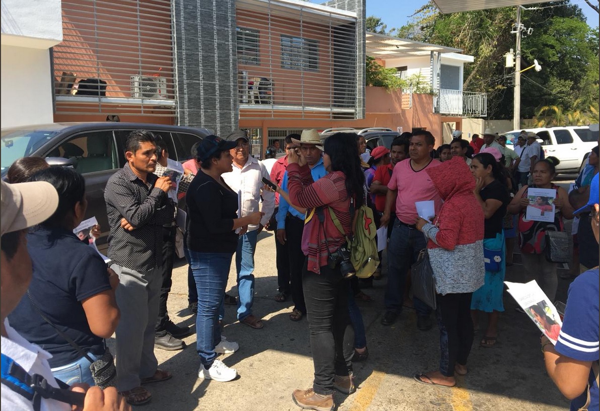 Foto: Búsqueda de activistas desaparecidos en Guerrero, 14 de febrero 2019. Twitter @ONUDHmexico