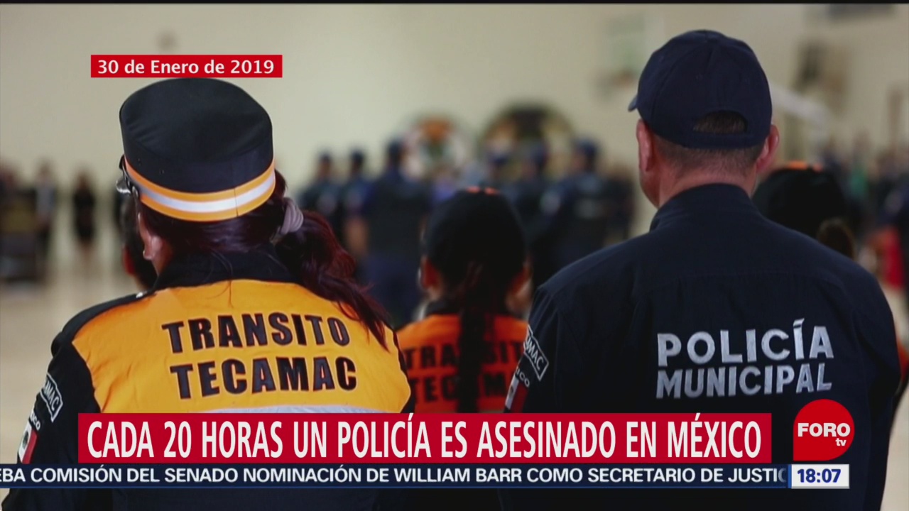 Foto: Cada 20 horas un policía es asesinado en México