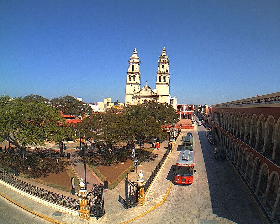 Foto: Panorámica de Campeche, el 19 de febrero 2019