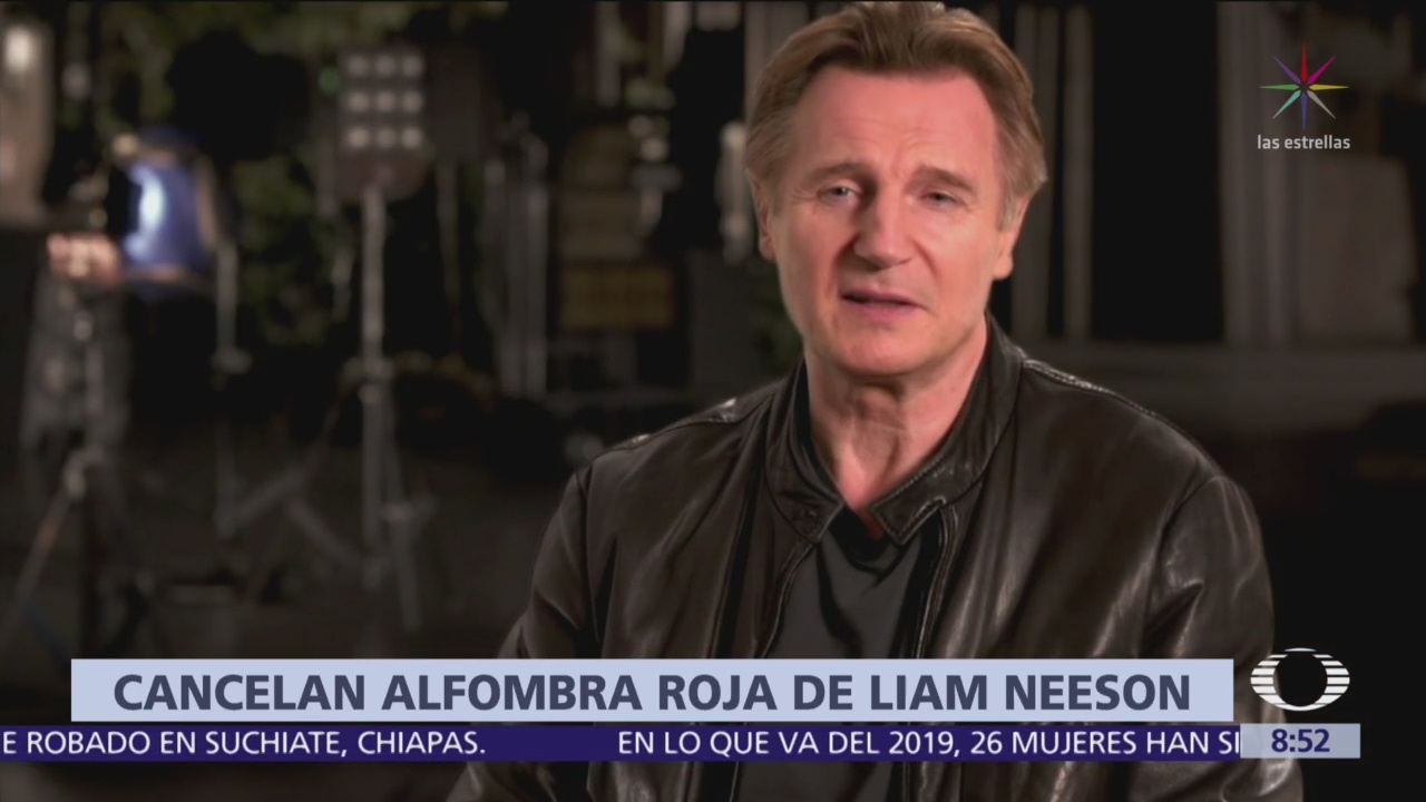 Cancelan alfombra roja en estreno de nueva película de Liam Neeson