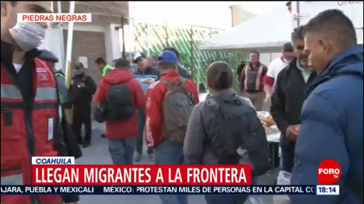 FOTO: Caravana de migrantes llega a Piedras Negras, Coahuila, 4 febrero 2019