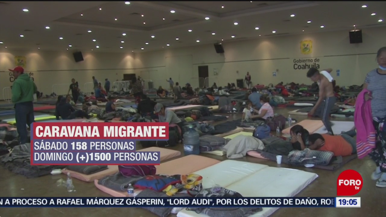 FOTO: Caravana migrante llega a Coahuila, 3 febrero 2019