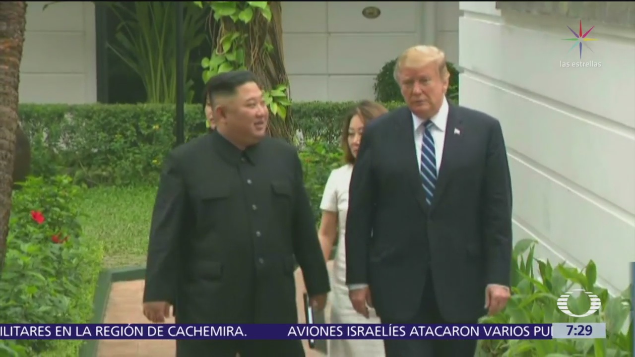 Casa Blanca: No hubo acuerdo entre Trump y Kim