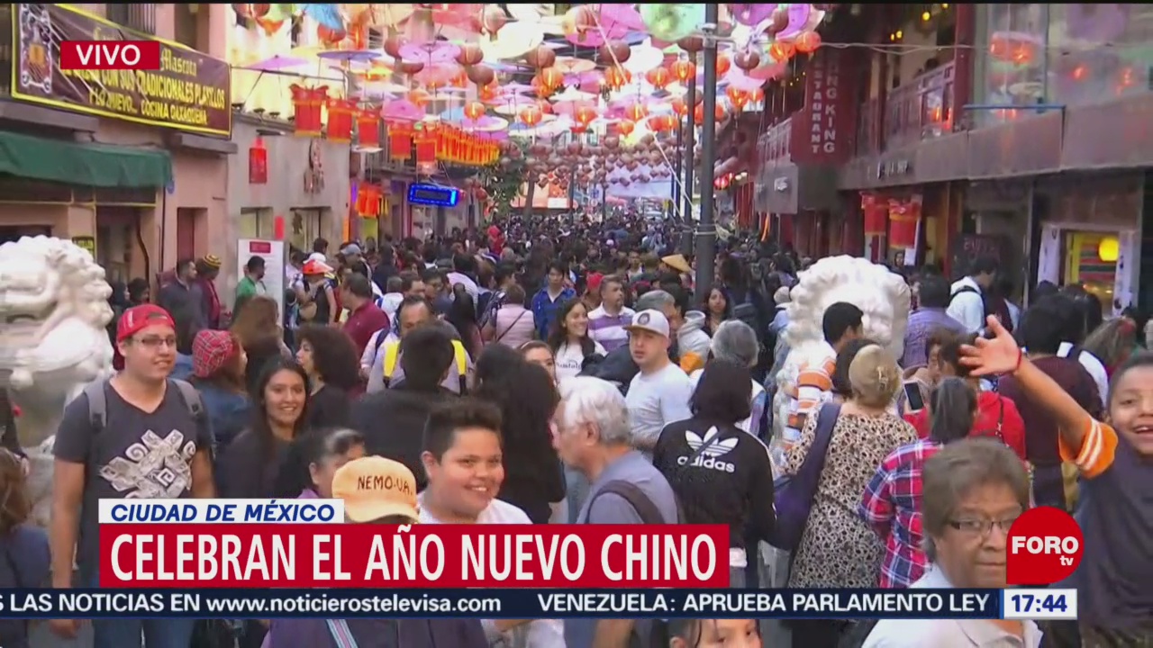 Foto: Celebración por el Año Nuevo Chino en México