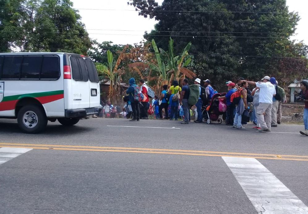 Aseguran a 200 migrantes por ingreso ilegal en Chiapas