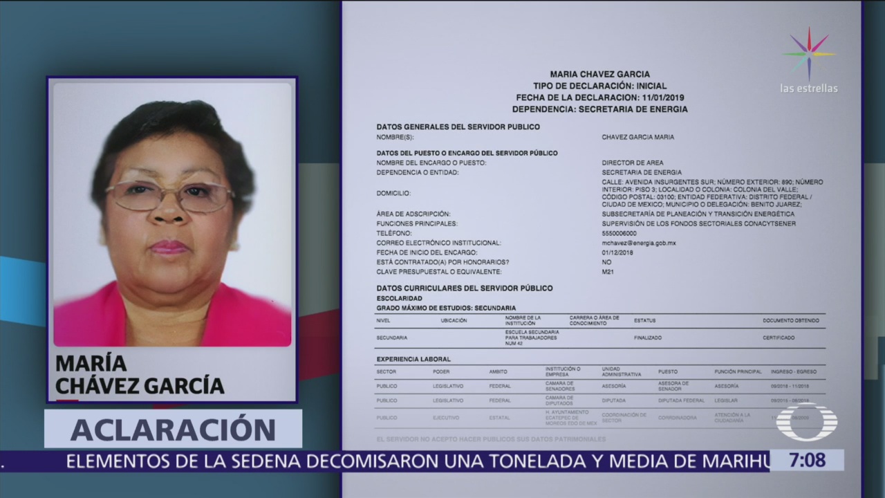 Conacyt se deslinda de nombramiento de María Chávez García