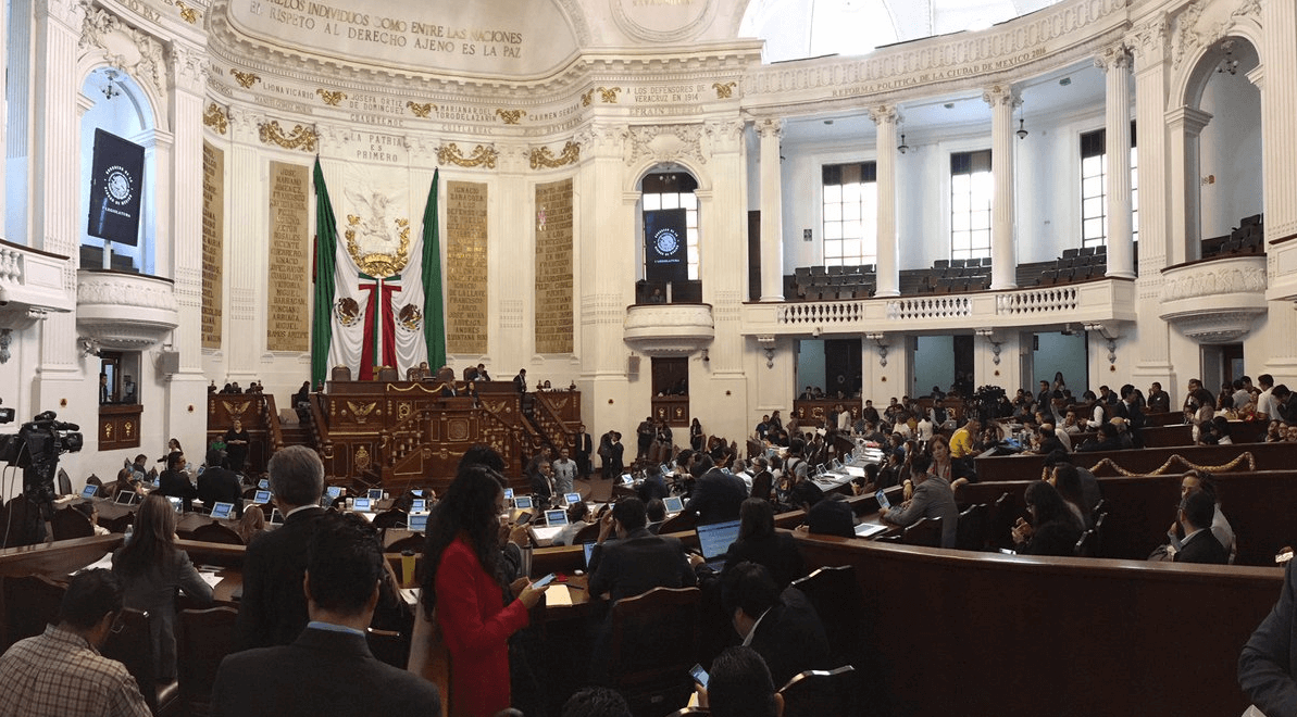 extinción de dominio, Congreso CDMX, Twitter, @CiudadTV212, 26 febrero 2019